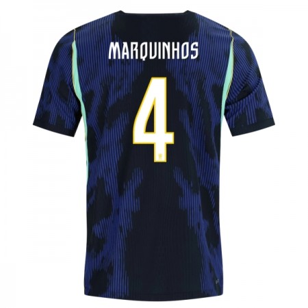 Brasilia Marquinhos 4 Vieras Mm-Kisat 2026 - Jalkapallo Pelipaidat (S/S) Brasilia Marquinhos 4 Vieras Mm-Kisat 2026 - Jalkapallo Pelipaidat (S/S)
