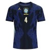 Brasilia Marquinhos 4 Vieras Mm-Kisat 2026 - Jalkapallo Pelipaidat (S/S)