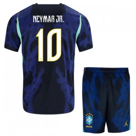 Brasilia Neymar JR 10 Lasten Vieras Mm-Kisat 2026 - Jalkapallo Pelipaidat (S/S)
