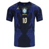 Brasilia Neymar JR 10 Vieras Mm-Kisat 2026 - Jalkapallo Pelipaidat (S/S)