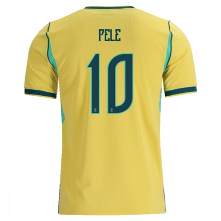 Brasilia Pele 10 Koti Mm-Kisat 2026 - Jalkapallo Pelipaidat (S/S) Brasilia Pele 10 Koti Mm-Kisat 2026 - Jalkapallo Pelipaidat (S/S)