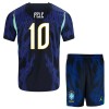 Brasilia Pele 10 Lasten Vieras Mm-Kisat 2026 - Jalkapallo Pelipaidat (S/S) Brasilia Pele 10 Lasten Vieras Mm-Kisat 2026 - Jalkapallo Pelipaidat (S/S)