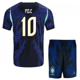 Brasilia Pele 10 Lasten Vieras Mm-Kisat 2026 - Jalkapallo Pelipaidat (S/S)