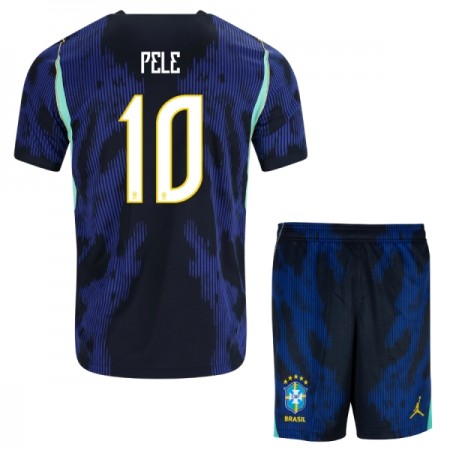 Brasilia Pele 10 Lasten Vieras Mm-Kisat 2026 - Jalkapallo Pelipaidat (S/S) Brasilia Pele 10 Lasten Vieras Mm-Kisat 2026 - Jalkapallo Pelipaidat (S/S)