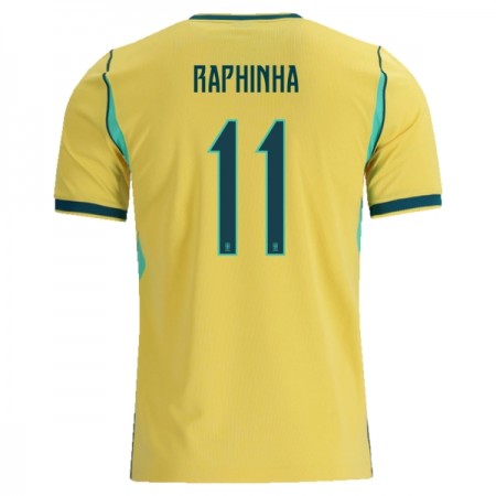 Brasilia Raphinha 11 Koti Mm-Kisat 2026 - Jalkapallo Pelipaidat (S/S)