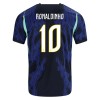 Brasilia Ronaldinho 10 Vieras Mm-Kisat 2026 - Jalkapallo Pelipaidat (S/S)