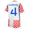 Kroatia Gvardiol 4 Koti Mm-Kisat 2026 - Jalkapallo Pelipaidat (S/S)