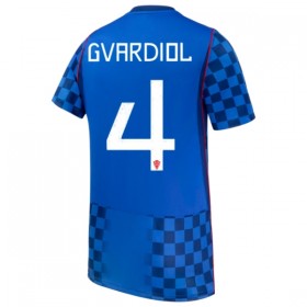 Kroatia Gvardiol 4 Vieras Mm-Kisat 2026 - Jalkapallo Pelipaidat (S/S)