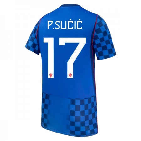 Kroatia P. Sucic 17 Vieras Mm-Kisat 2026 - Jalkapallo Pelipaidat (S/S) Kroatia P. Sucic 17 Vieras Mm-Kisat 2026 - Jalkapallo Pelipaidat (S/S)