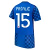 Kroatia Pasalic 15 Vieras Mm-Kisat 2026 - Jalkapallo Pelipaidat (S/S) Kroatia Pasalic 15 Vieras Mm-Kisat 2026 - Jalkapallo Pelipaidat (S/S)