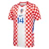 Kroatia Perišić 14 Koti Mm-Kisat 2026 - Jalkapallo Pelipaidat (S/S)