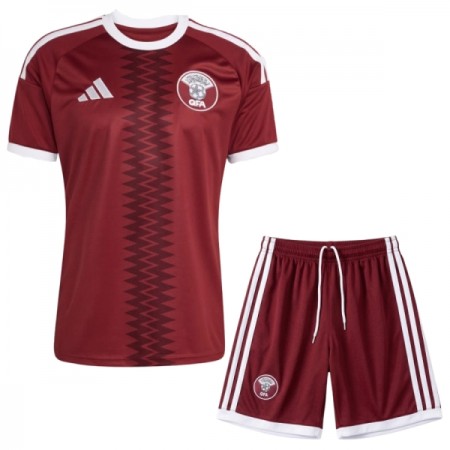 Qatar Lasten Koti Mm-Kisat 2026 - Jalkapallo Pelipaidat (S/S) Qatar Lasten Koti Mm-Kisat 2026 - Jalkapallo Pelipaidat (S/S)
