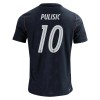 Yhdysvallat Pulisic 10 Vieras Mm-Kisat 2026 - Jalkapallo Pelipaidat (S/S) Yhdysvallat Pulisic 10 Vieras Mm-Kisat 2026 - Jalkapallo Pelipaidat (S/S)
