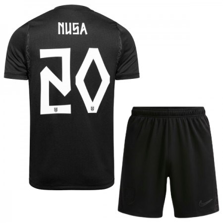 Norja Nusa 20 Lasten Vieras Mm-Kisat 2026 - Jalkapallo Pelipaidat (S/S) Norja Nusa 20 Lasten Vieras Mm-Kisat 2026 - Jalkapallo Pelipaidat (S/S)