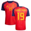 Espanja 2 Stars Lamine Yamal 19 Koti Mm-Kisat 2026 - Jalkapallo Pelipaidat (S/S) Espanja 2 Stars Lamine Yamal 19 Koti Mm-Kisat 2026 - Jalkapallo Pelipaidat (S/S)