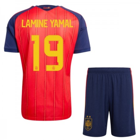 Espanja 2 Stars Lamine Yamal 19 Lasten Koti Mm-Kisat 2026 - Jalkapallo Pelipaidat (S/S) Espanja 2 Stars Lamine Yamal 19 Lasten Koti Mm-Kisat 2026 - Jalkapallo Pelipaidat (S/S)