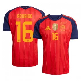Espanja 2 Stars Rodrigo 16 Koti Mm-Kisat 2026 - Jalkapallo Pelipaidat (S/S)