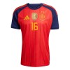 Espanja 2 Stars Rodrigo 16 Koti Mm-Kisat 2026 - Jalkapallo Pelipaidat (S/S)