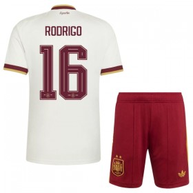 Espanja 2 Stars Rodrigo 16 Lasten Vieras Mm-Kisat 2026 - Jalkapallo Pelipaidat (S/S)