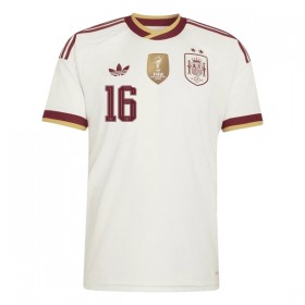 Espanja 2 Stars Rodrigo 16 Lasten Vieras Mm-Kisat 2026 - Jalkapallo Pelipaidat (S/S)