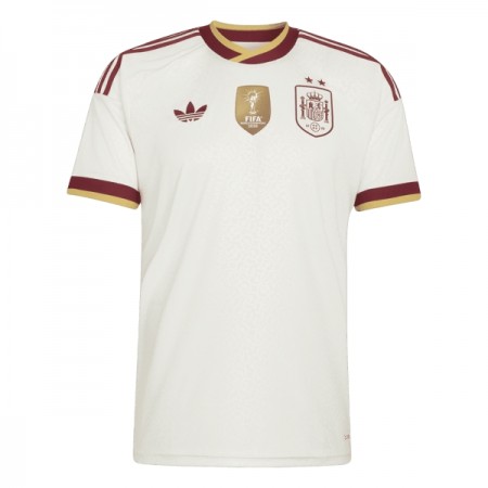 Espanja 2 Stars Vieras Mm-Kisat 2026 - Jalkapallo Pelipaidat (S/S) Espanja 2 Stars Vieras Mm-Kisat 2026 - Jalkapallo Pelipaidat (S/S)