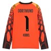 Borussia Dortmund Kobel 1 Maalivahti Koti Oranssi 2026-27 - Jalkapallo Pelipaidat (L/S) Borussia Dortmund Kobel 1 Maalivahti Koti Oranssi 2026-27 - Jalkapallo Pelipaidat (L/S)