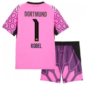 Borussia Dortmund Kobel 1 Maalivahti Lasten Vieras Pinkki 2026-27 - Jalkapallo Pelipaidat (S/S)