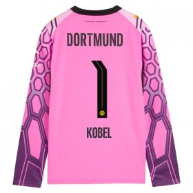 Borussia Dortmund Kobel 1 Maalivahti Vieras Pinkki 2026-27 - Jalkapallo Pelipaidat (L/S)