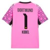 Borussia Dortmund Kobel 1 Maalivahti Vieras Pinkki 2026-27 - Jalkapallo Pelipaidat (S/S) Borussia Dortmund Kobel 1 Maalivahti Vieras Pinkki 2026-27 - Jalkapallo Pelipaidat (S/S)