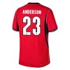 Englanti Elliot Anderson 23 Vieras Mm-Kisat 2026 - Jalkapallo Pelipaidat (S/S) Englanti Elliot Anderson 23 Vieras Mm-Kisat 2026 - Jalkapallo Pelipaidat (S/S)