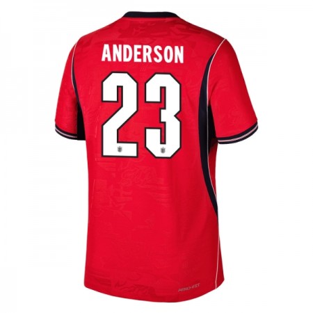 Englanti Elliot Anderson 23 Vieras Mm-Kisat 2026 - Jalkapallo Pelipaidat (S/S) Englanti Elliot Anderson 23 Vieras Mm-Kisat 2026 - Jalkapallo Pelipaidat (S/S)