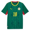 Senegal Sarr 18 Vieras Mm-Kisat 2026 - Jalkapallo Pelipaidat (S/S)