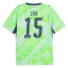 Sveitsi Djibril Sow 15 Vieras Mm-Kisat 2026 - Jalkapallo Pelipaidat (S/S)
