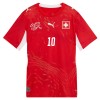 Sveitsi Granit Xhaka 10 Koti Mm-Kisat 2026 - Jalkapallo Pelipaidat (S/S)