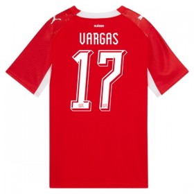 Sveitsi Vargas 17 Koti Mm-Kisat 2026 - Jalkapallo Pelipaidat (S/S)