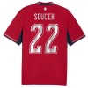 Tšekki Soucek 22 Koti Mm-Kisat 2026 - Jalkapallo Pelipaidat (S/S) Tšekki Soucek 22 Koti Mm-Kisat 2026 - Jalkapallo Pelipaidat (S/S)