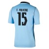 Uruguay Federico Valverde 15 Koti Mm-Kisat 2026 - Jalkapallo Pelipaidat (S/S) Uruguay Federico Valverde 15 Koti Mm-Kisat 2026 - Jalkapallo Pelipaidat (S/S)