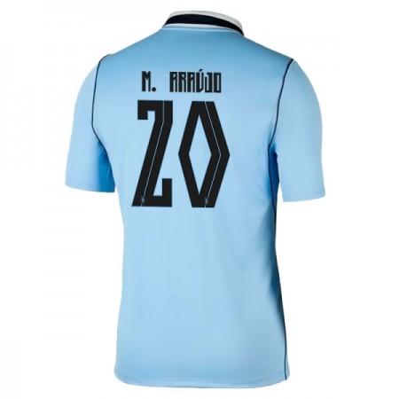 Uruguay Maximiliano Araujo 20 Koti Mm-Kisat 2026 - Jalkapallo Pelipaidat (S/S) Uruguay Maximiliano Araujo 20 Koti Mm-Kisat 2026 - Jalkapallo Pelipaidat (S/S)