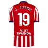 Atlético Madrid J. Alvarez 19 Koti 2026-27 - Jalkapallo Pelipaidat (S/S) Atlético Madrid J. Alvarez 19 Koti 2026-27 - Jalkapallo Pelipaidat (S/S)