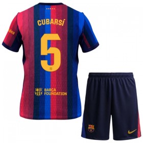 FC Barcelona Cubarsi 5 Lasten Koti 2026-27 - Jalkapallo Pelipaidat (S/S)