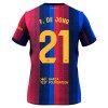 FC Barcelona Frenkie de Jong 21 Lasten Koti 2026-27 - Jalkapallo Pelipaidat (S/S)