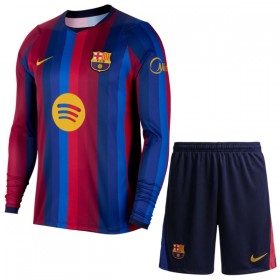 FC Barcelona Lasten Koti 2026-27 - Jalkapallo Pelipaidat (L/S)