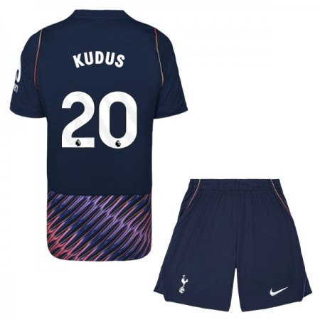 Tottenham Hotspur Kudus 20 Lasten Vieras 2026-27 - Jalkapallo Pelipaidat (S/S) Tottenham Hotspur Kudus 20 Lasten Vieras 2026-27 - Jalkapallo Pelipaidat (S/S)