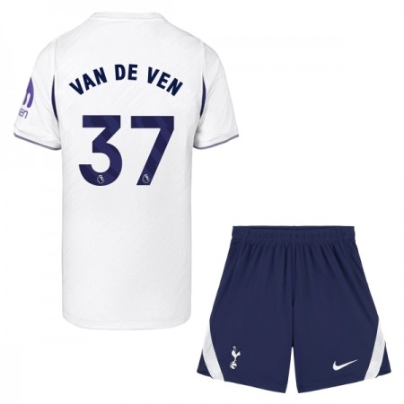 Tottenham Hotspur Van De Ven 37 Lasten Koti 2026-27 - Jalkapallo Pelipaidat (S/S) Tottenham Hotspur Van De Ven 37 Lasten Koti 2026-27 - Jalkapallo Pelipaidat (S/S)