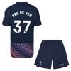 Tottenham Hotspur Van De Ven 37 Lasten Vieras 2026-27 - Jalkapallo Pelipaidat (S/S) Tottenham Hotspur Van De Ven 37 Lasten Vieras 2026-27 - Jalkapallo Pelipaidat (S/S)