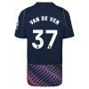 Tottenham Hotspur Van De Ven 37 Lasten Vieras 2026-27 - Jalkapallo Pelipaidat (S/S)