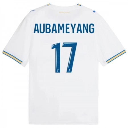 Olympique de Marseille Aubameyang 17 Koti 2026-27 - Jalkapallo Pelipaidat (S/S) Olympique de Marseille Aubameyang 17 Koti 2026-27 - Jalkapallo Pelipaidat (S/S)