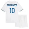Olympique de Marseille Greenwood 10 Lasten Koti 2026-27 - Jalkapallo Pelipaidat (S/S)