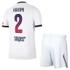 Paris Saint-Germain Hakimi 2 Lasten Vieras 2026-27 - Jalkapallo Pelipaidat (S/S)