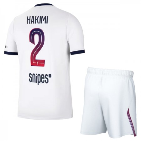 Paris Saint-Germain Hakimi 2 Lasten Vieras 2026-27 - Jalkapallo Pelipaidat (S/S)